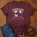 Expedition Leader T-Shirt — detail view — Always My Dog