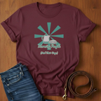 Morning People And Their Dogs T-Shirt — alternate color — Always My Dog