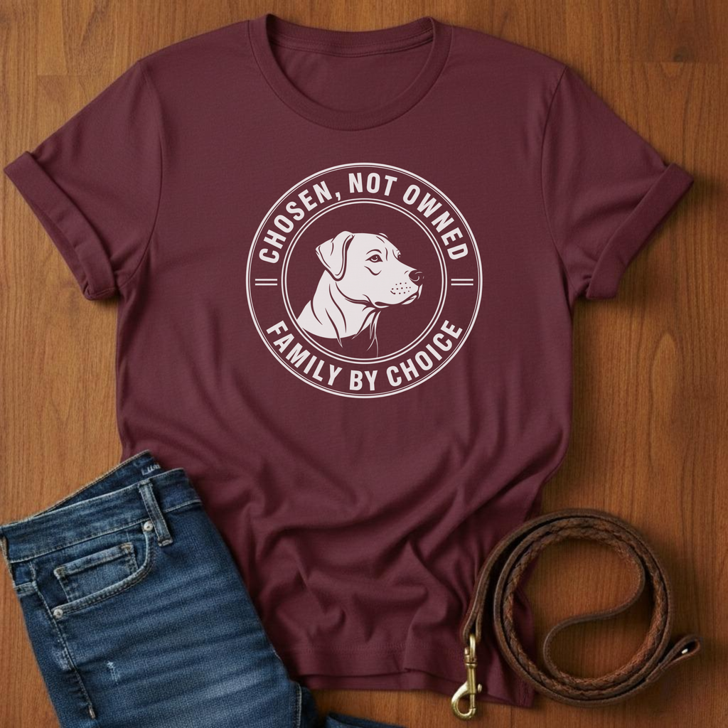 Chosen, Not Owned Pitbull T-Shirt