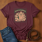 Sweet and Stubborn Basset Hound T-Shirt