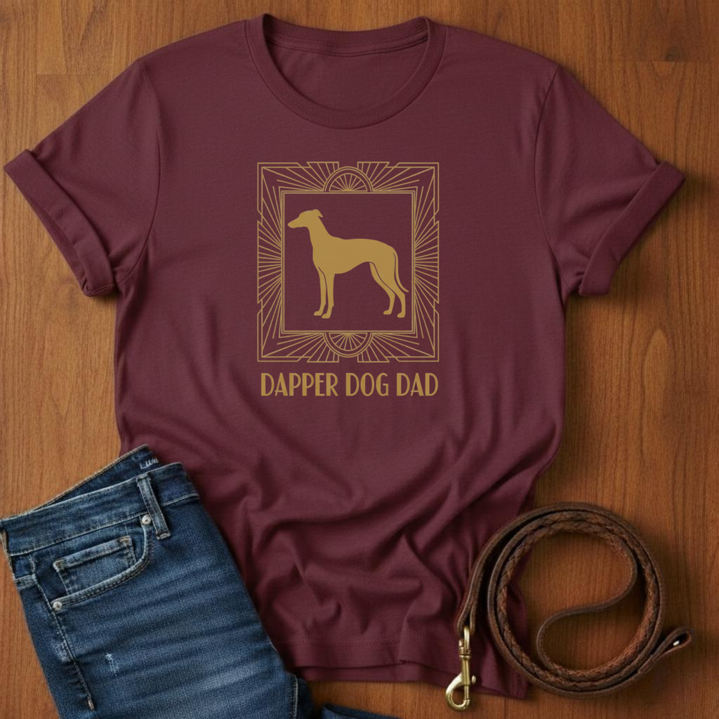 Dapper Dog Dad T-Shirt
