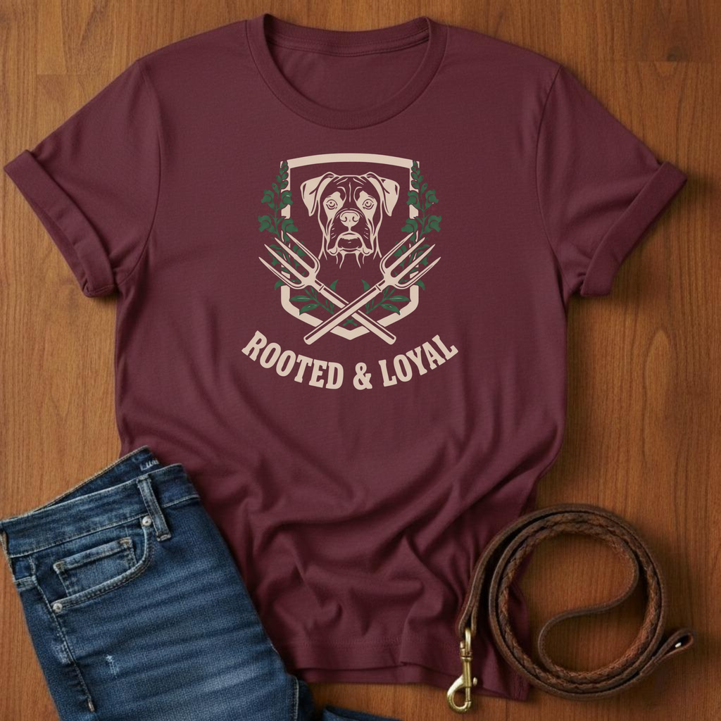 Rooted and Loyal Boxer T-Shirt