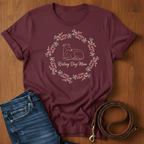 Resting Dog Mom Greyhound T-Shirt