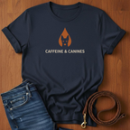 Caffeine and Canines T-Shirt