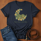 Slow Days With Him Dachshund T-Shirt