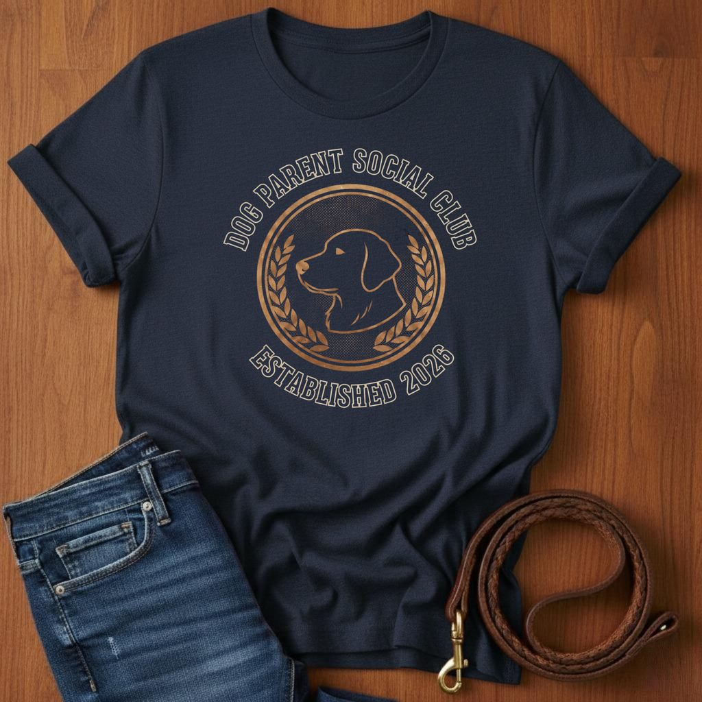 Dog Parent Social Club T-Shirt — detail view — Always My Dog