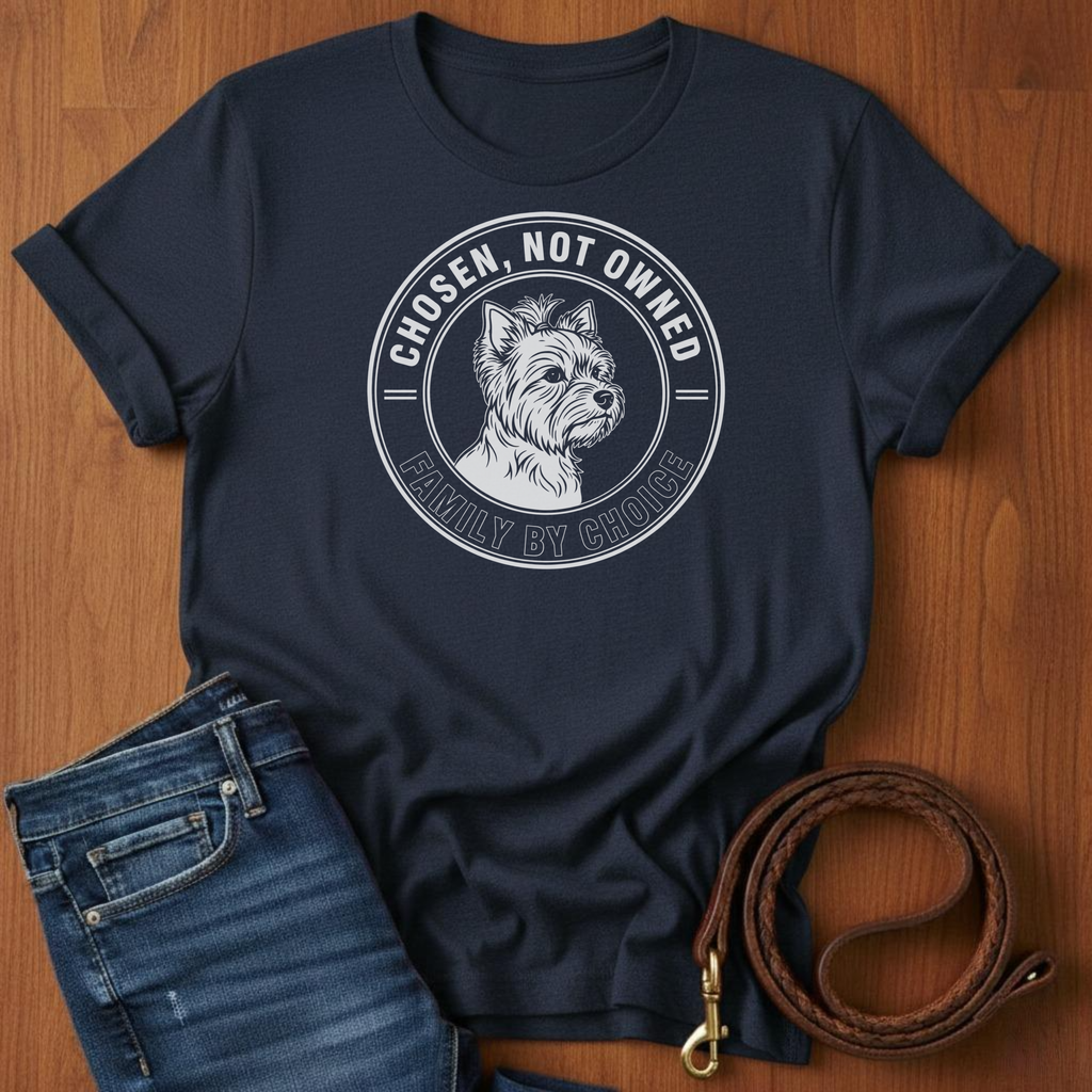 Chosen, Not Owned Yorkshire Terrier T-Shirt