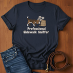 Professional Sidewalk Sniffer Beagle T-Shirt