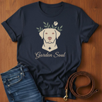 Garden Soul Labrador Retriever T-Shirt — detail view — Always My Dog