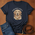 Golden Soul T-Shirt — detail view — Always My Dog