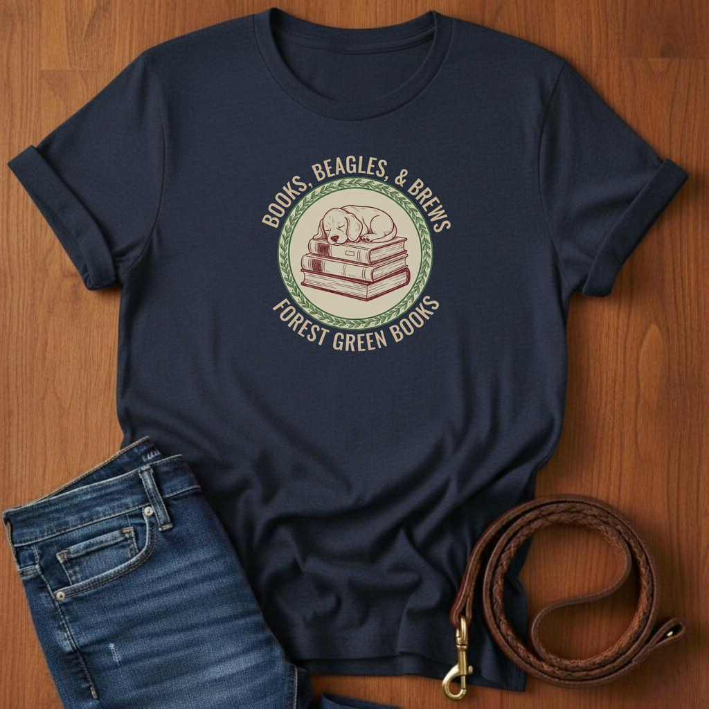 Books, Beagles, and Brews T-Shirt
