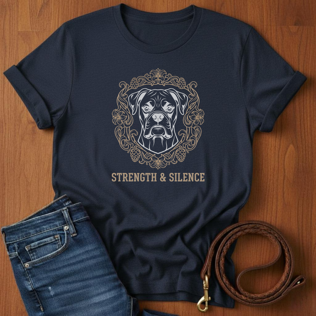 Strength & Silence Boxer T-Shirt