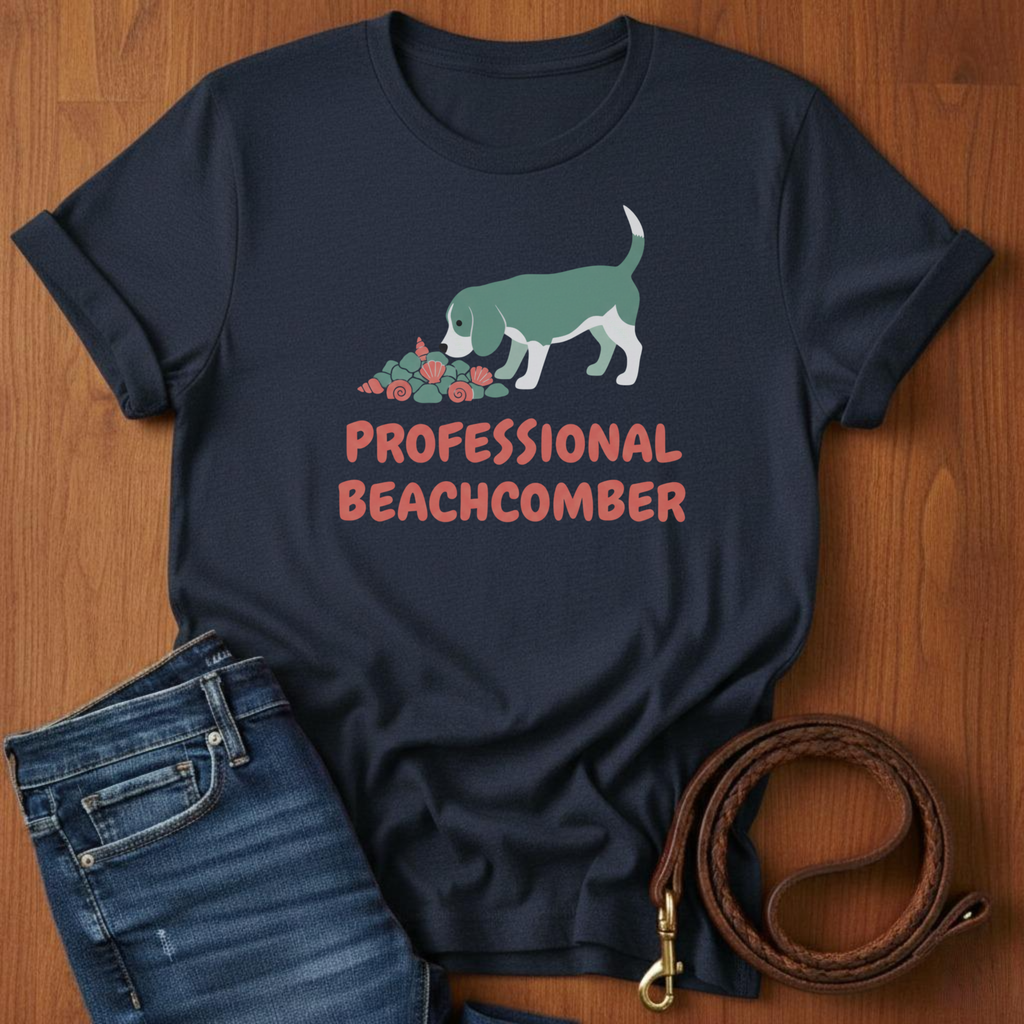 Professional Beachcomber Beagle T-Shirt