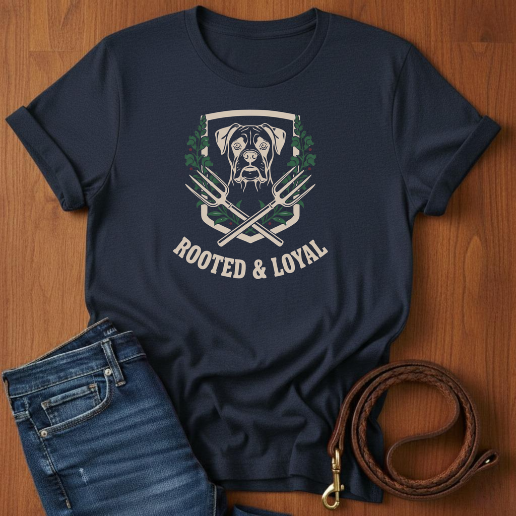 Rooted and Loyal Boxer T-Shirt