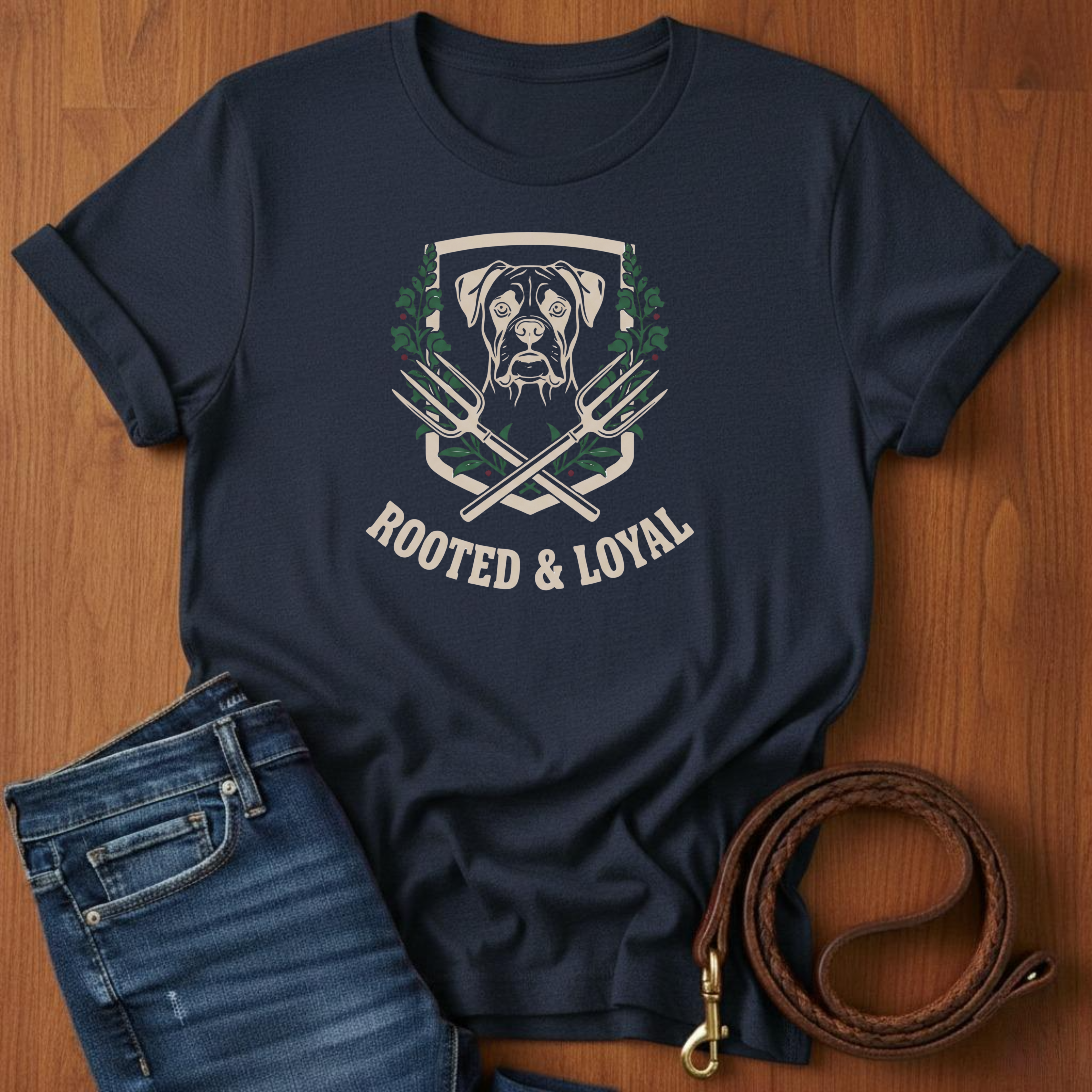 Rooted and Loyal Boxer T-Shirt