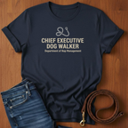 Chief Executive Dog Walker T-Shirt