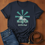 Morning People And Their Dogs T-Shirt — detail view — Always My Dog
