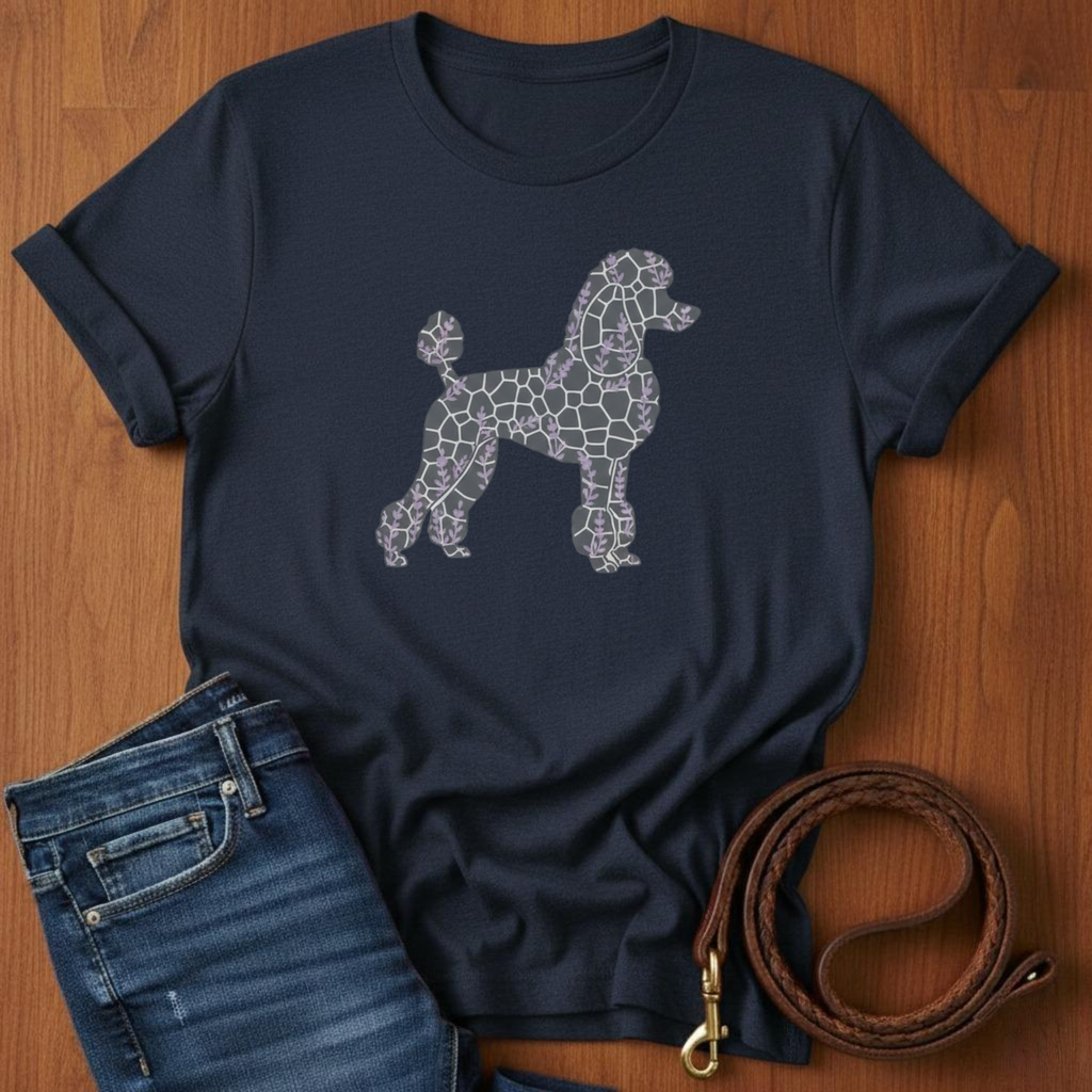 Cobblestone Poodle T-Shirt