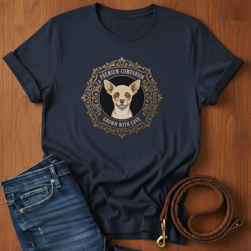 Premium Companion.  Grown With Love Chihuahua T-Shirt