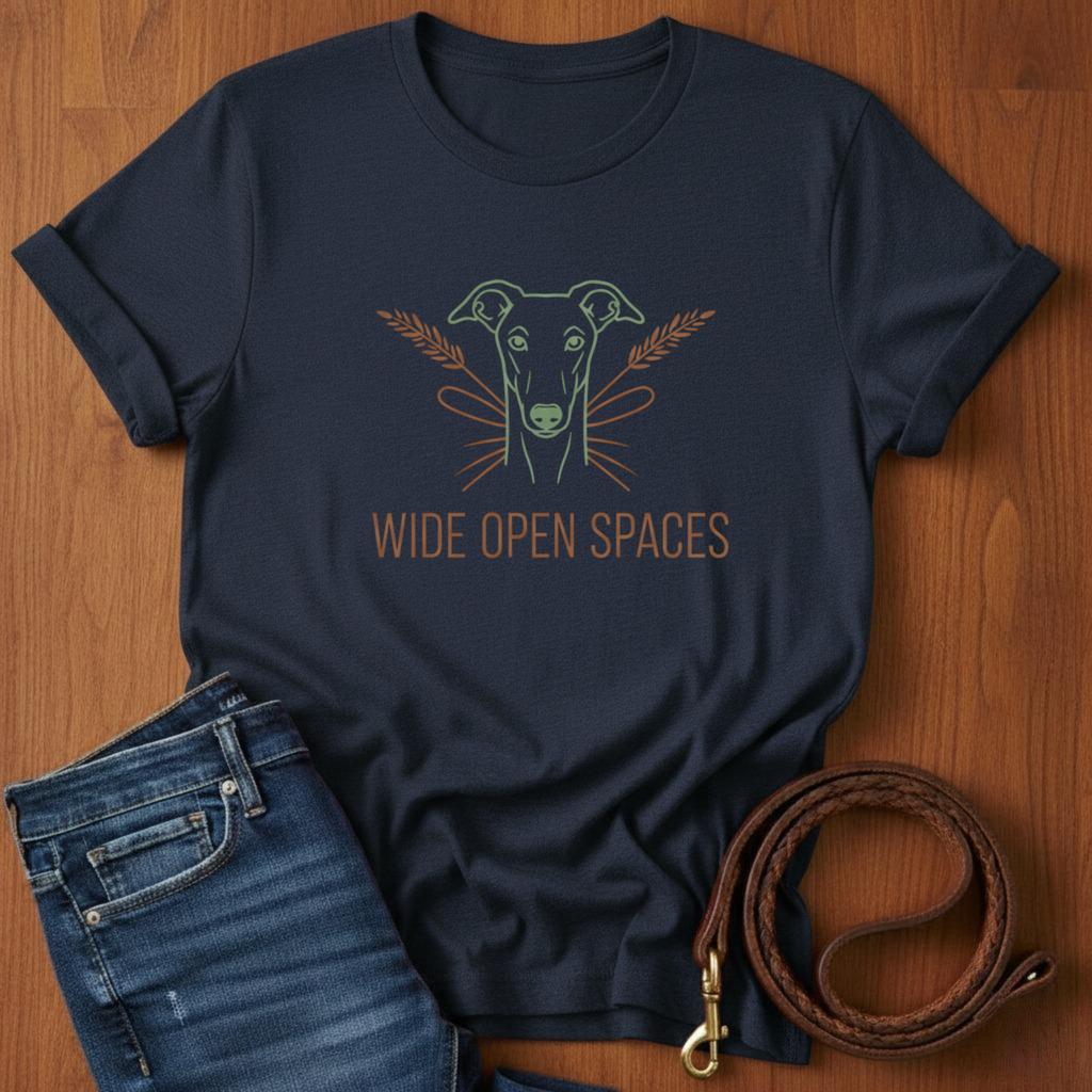 Wide Open Spaces Greyhound T-Shirt