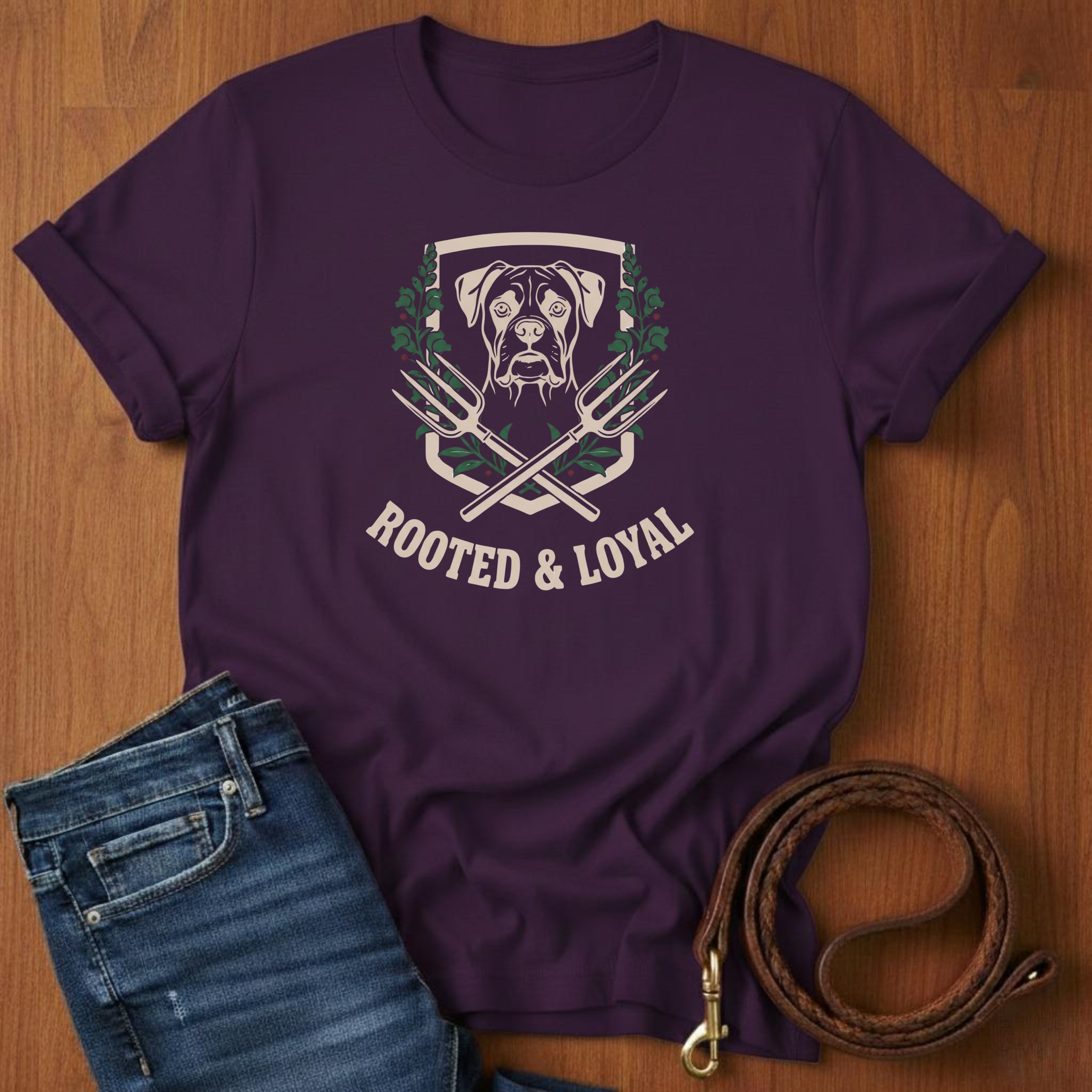 Rooted and Loyal Boxer T-Shirt