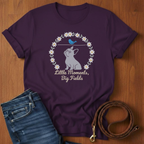 Little Moments, Big Fields French Bulldog T-Shirt — close-up — Always My Dog
