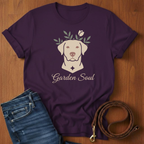 Garden Soul Labrador Retriever T-Shirt — detail view — Always My Dog