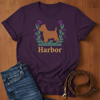 Harbor Scottish Terrier T-Shirt — close-up — Always My Dog