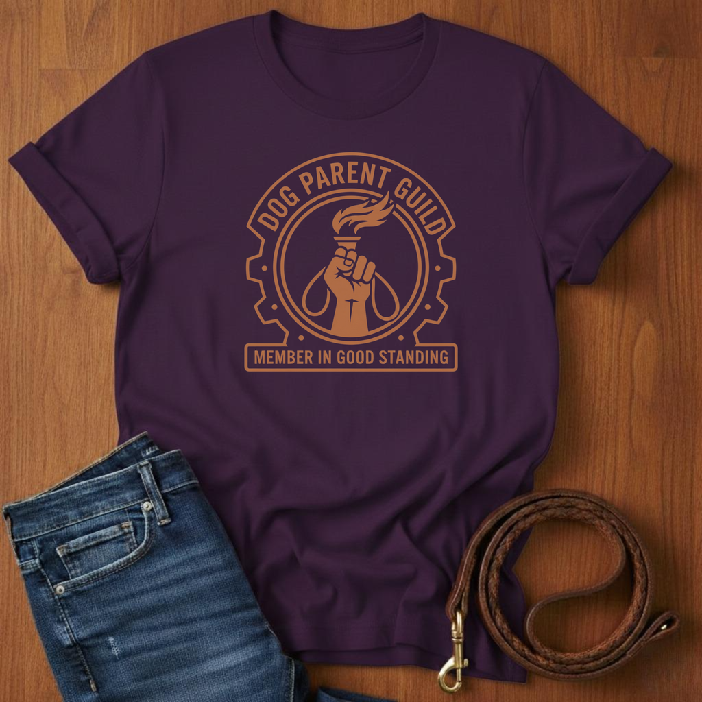 Dog Parent Guild T-Shirt — detail view — Always My Dog