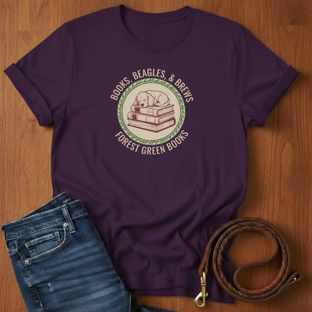 Books, Beagles, and Brews T-Shirt