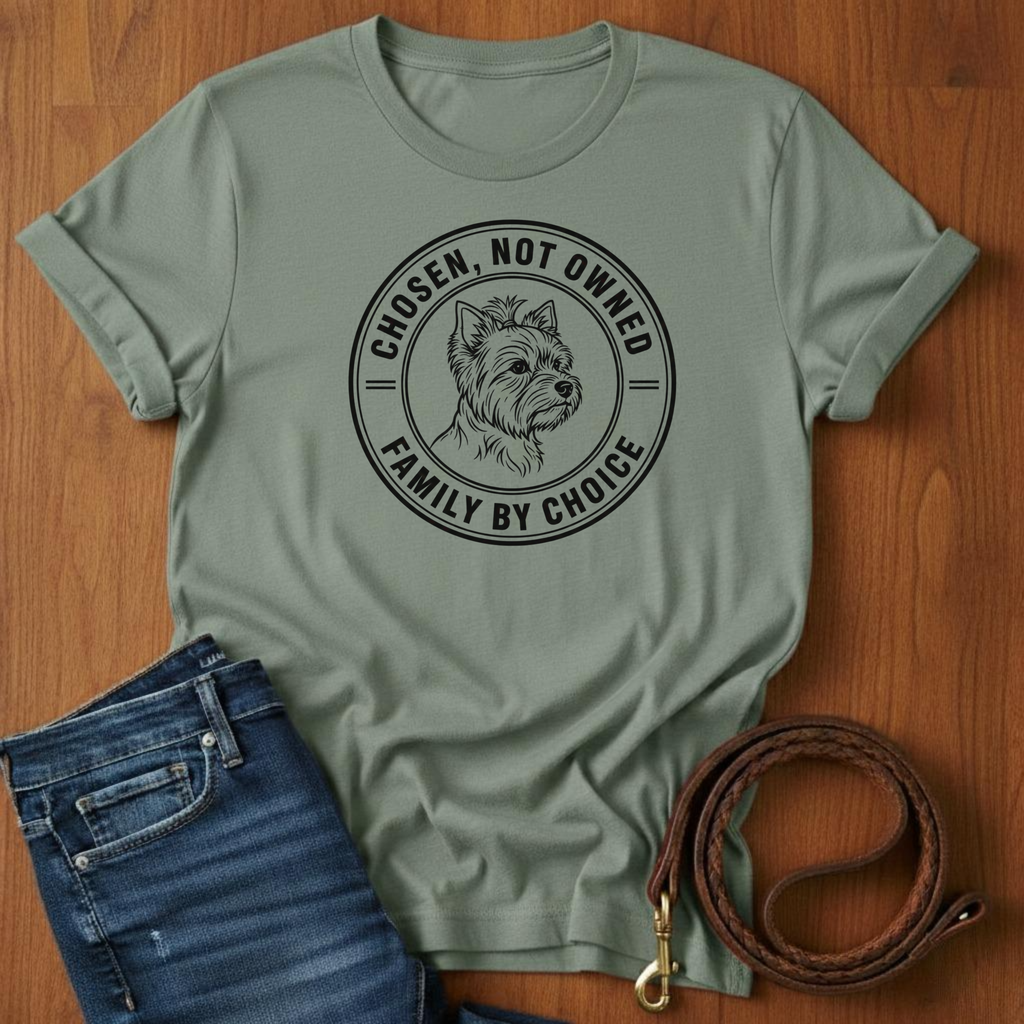 Chosen, Not Owned Yorkshire Terrier T-Shirt