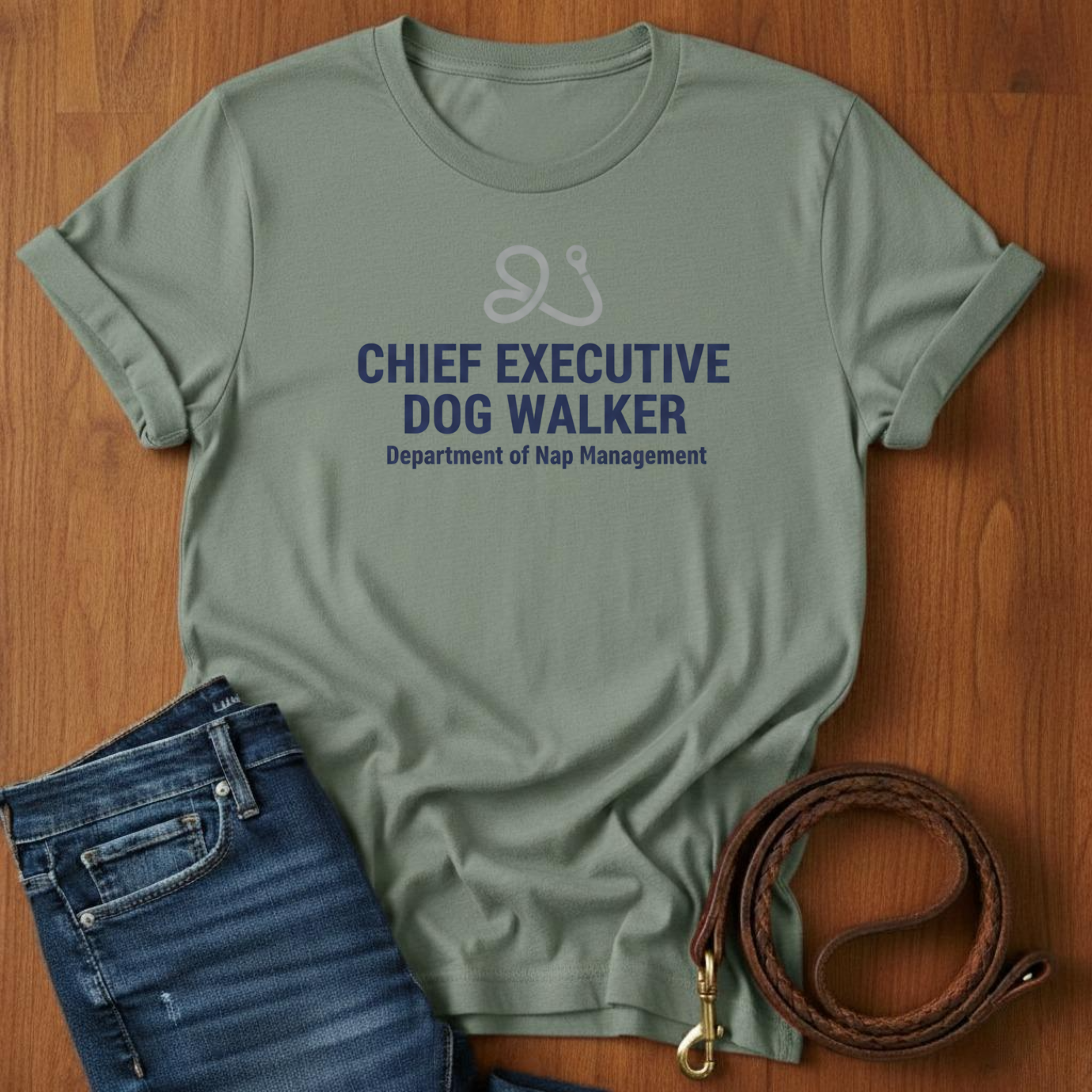 Chief Executive Dog Walker T-Shirt