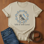 Wild and Well Loved French Bulldog T-Shirt