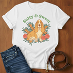 Salty & Sweet Basset Hound T-Shirt