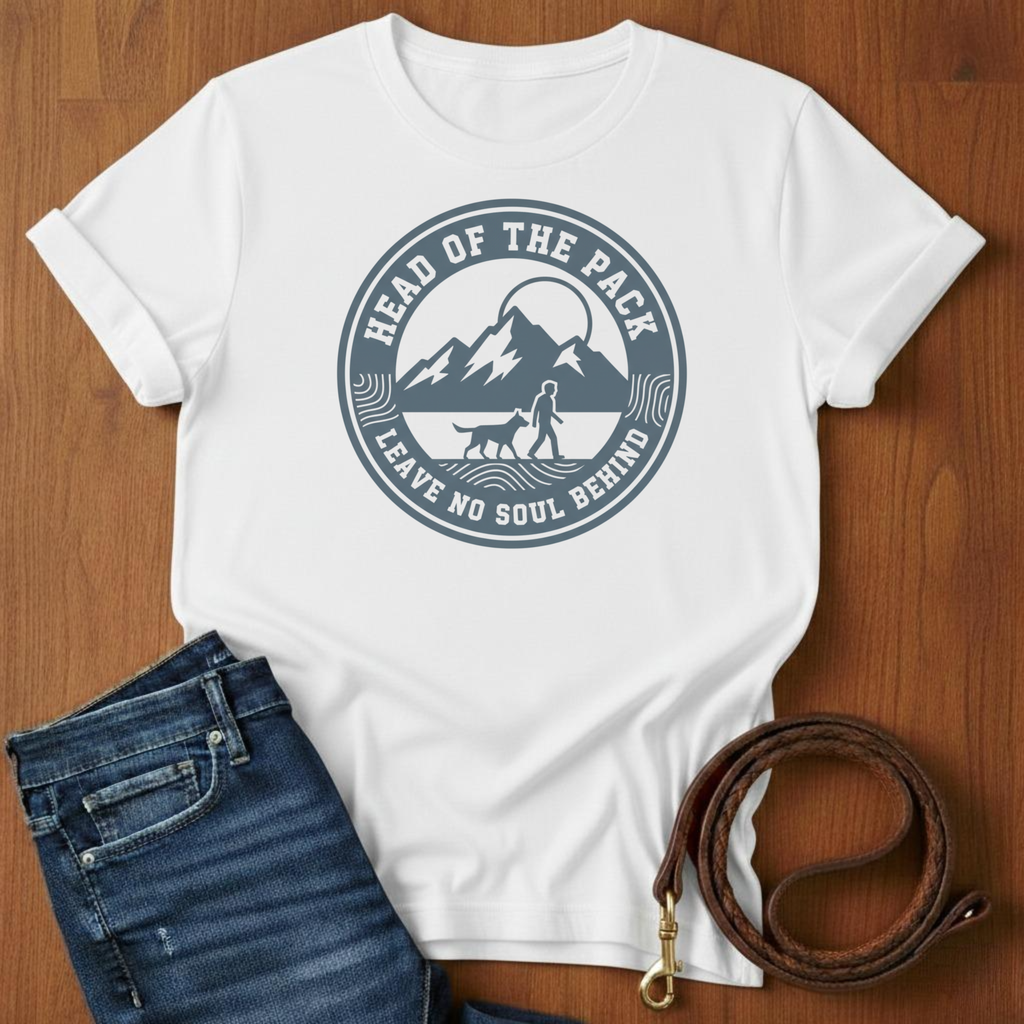 Head of the Pack T-Shirt — alternate color — Always My Dog