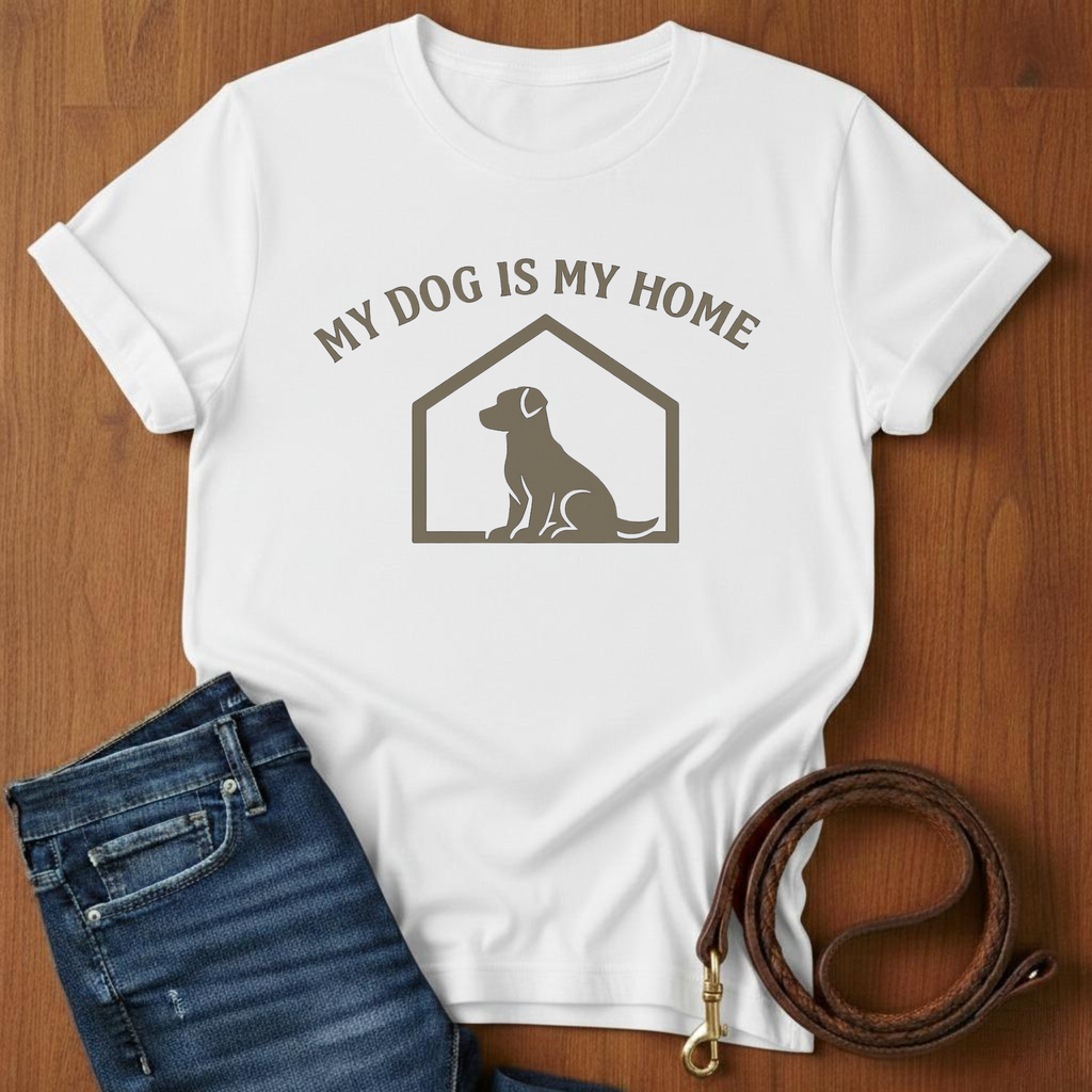 My Dog is My Home Puppy T-Shirt — alternate color — Always My Dog