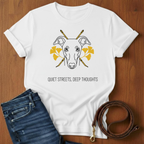 Quiet Street. Deep Thoughts Greyhound T-Shirt