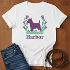Harbor Scottish Terrier T-Shirt — alternate color — Always My Dog