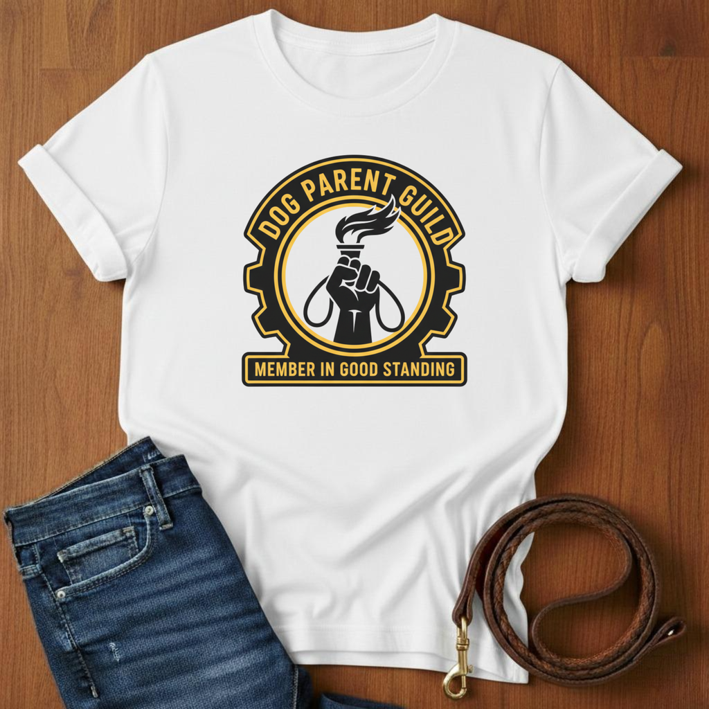 Dog Parent Guild T-Shirt — lifestyle shot — Always My Dog