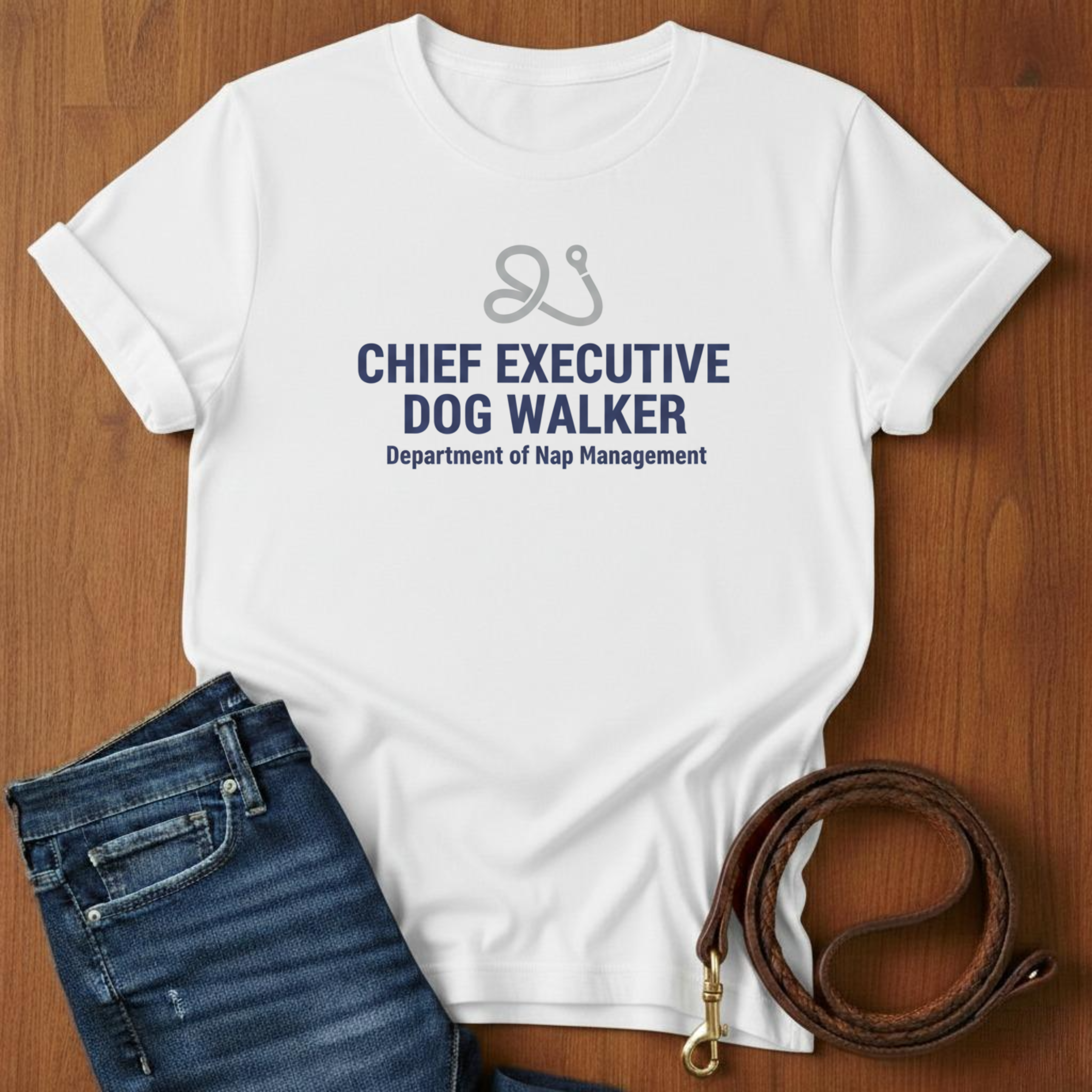Chief Executive Dog Walker T-Shirt