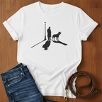 Cinematic Man and Dog T-Shirt