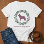 Wild Heart, Berry Breath Border Collie T-Shirt