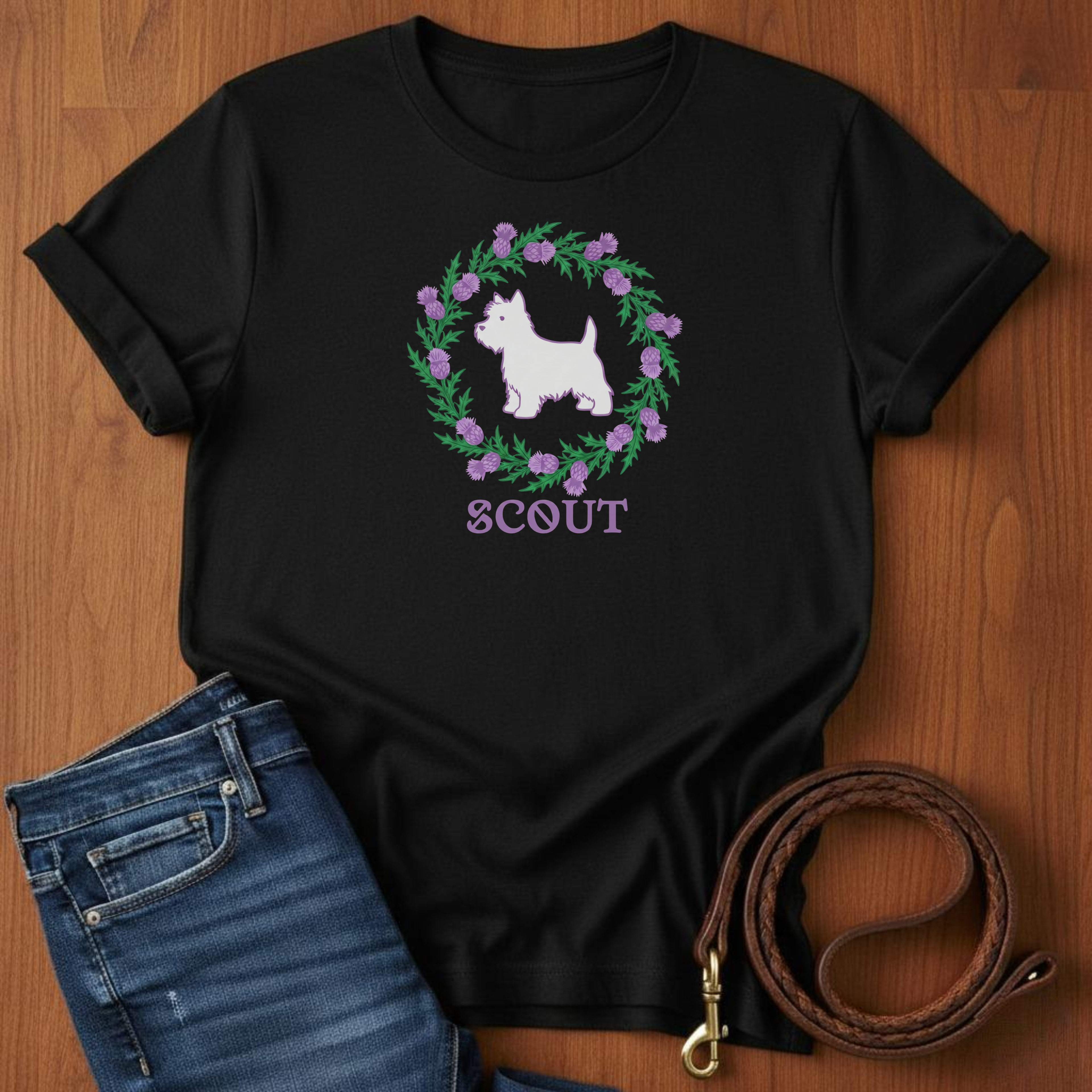 Scout Scottish Terrier T-Shirt