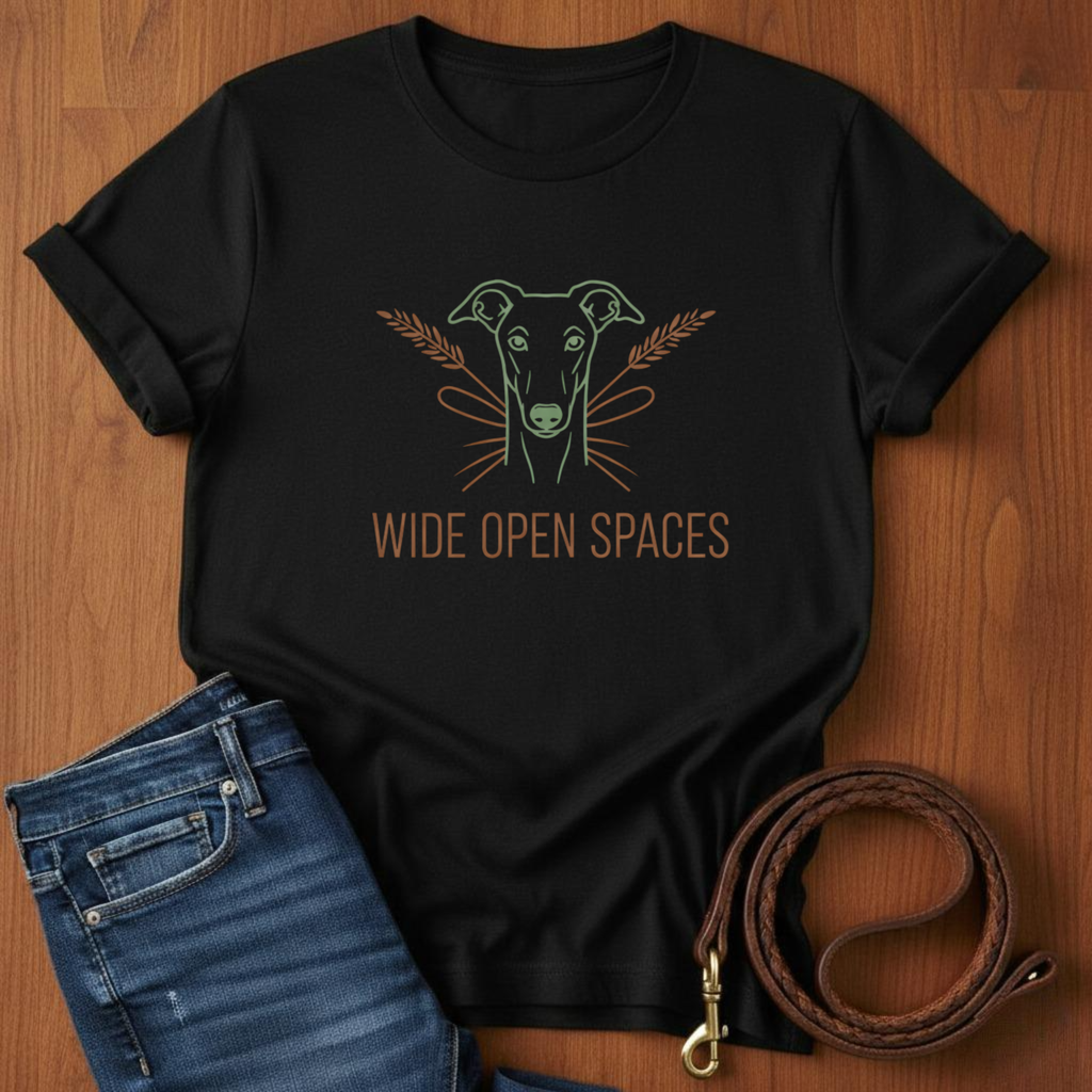 Wide Open Spaces Greyhound T-Shirt