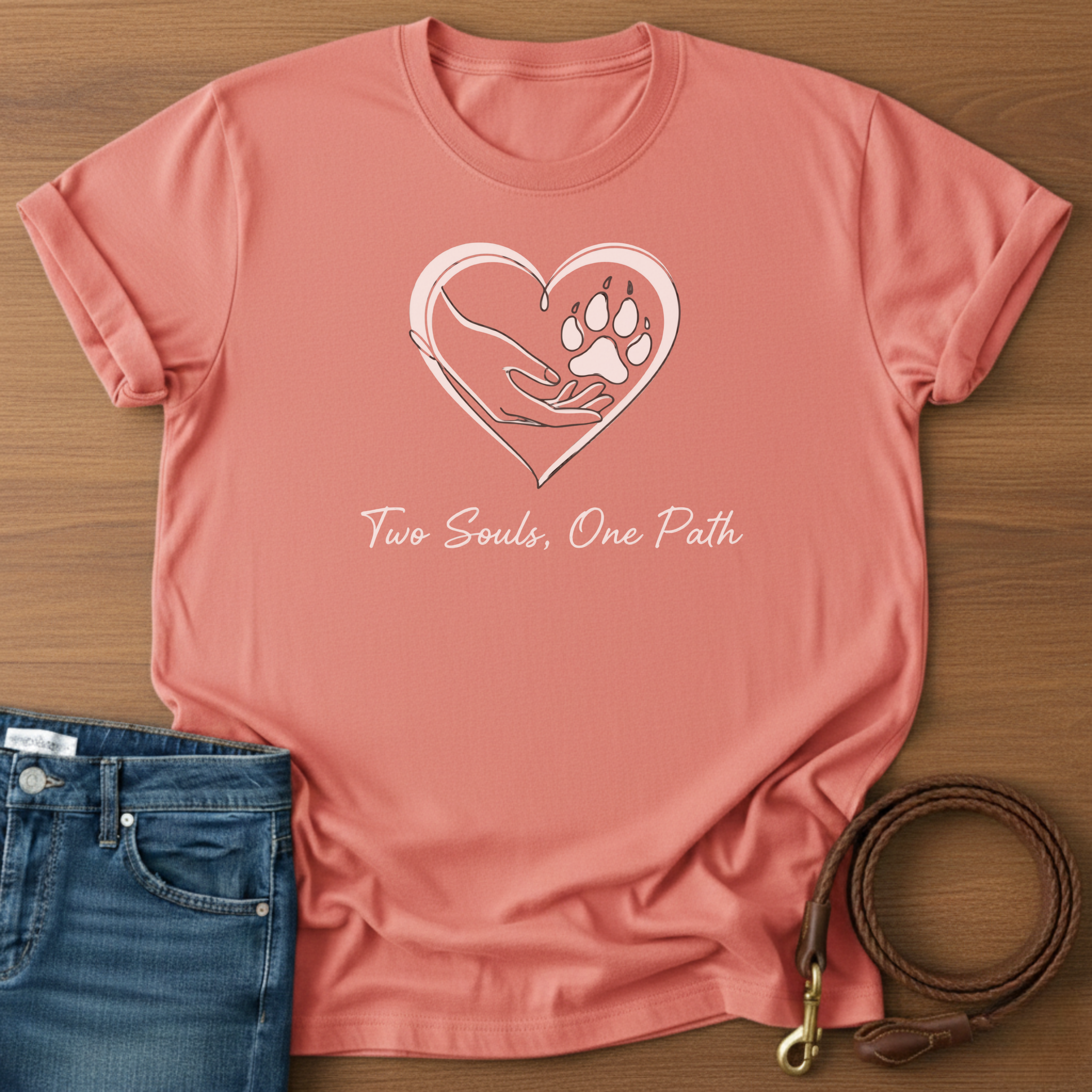 Two Souls,  One Path T-Shirt