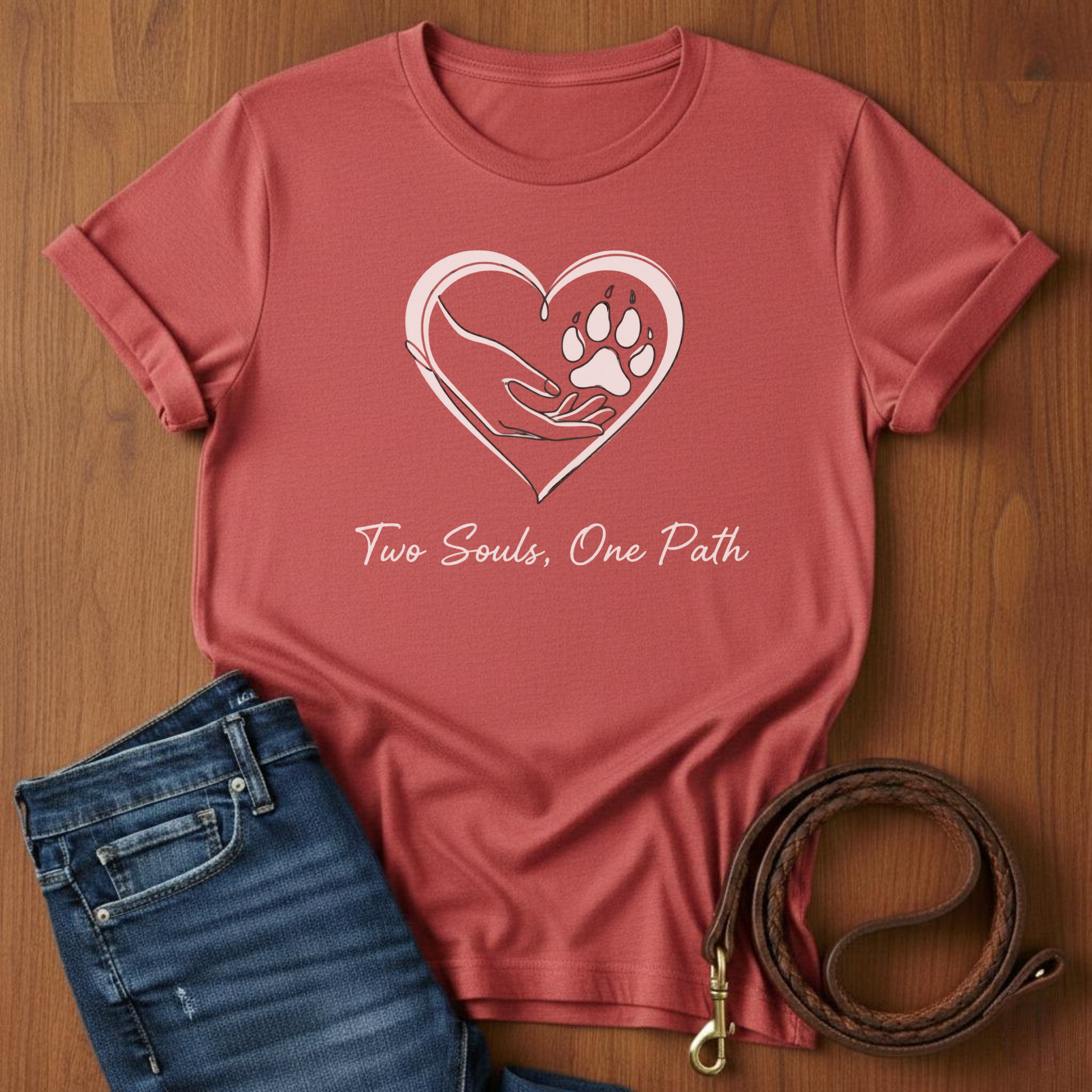 Two Souls,  One Path T-Shirt