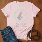 Wild at Heart, Urban By Choice Akita T-Shirt