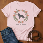 Wild at Heart Border Collie T-Shirt