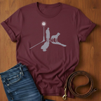 Cinematic Man and Dog T-Shirt