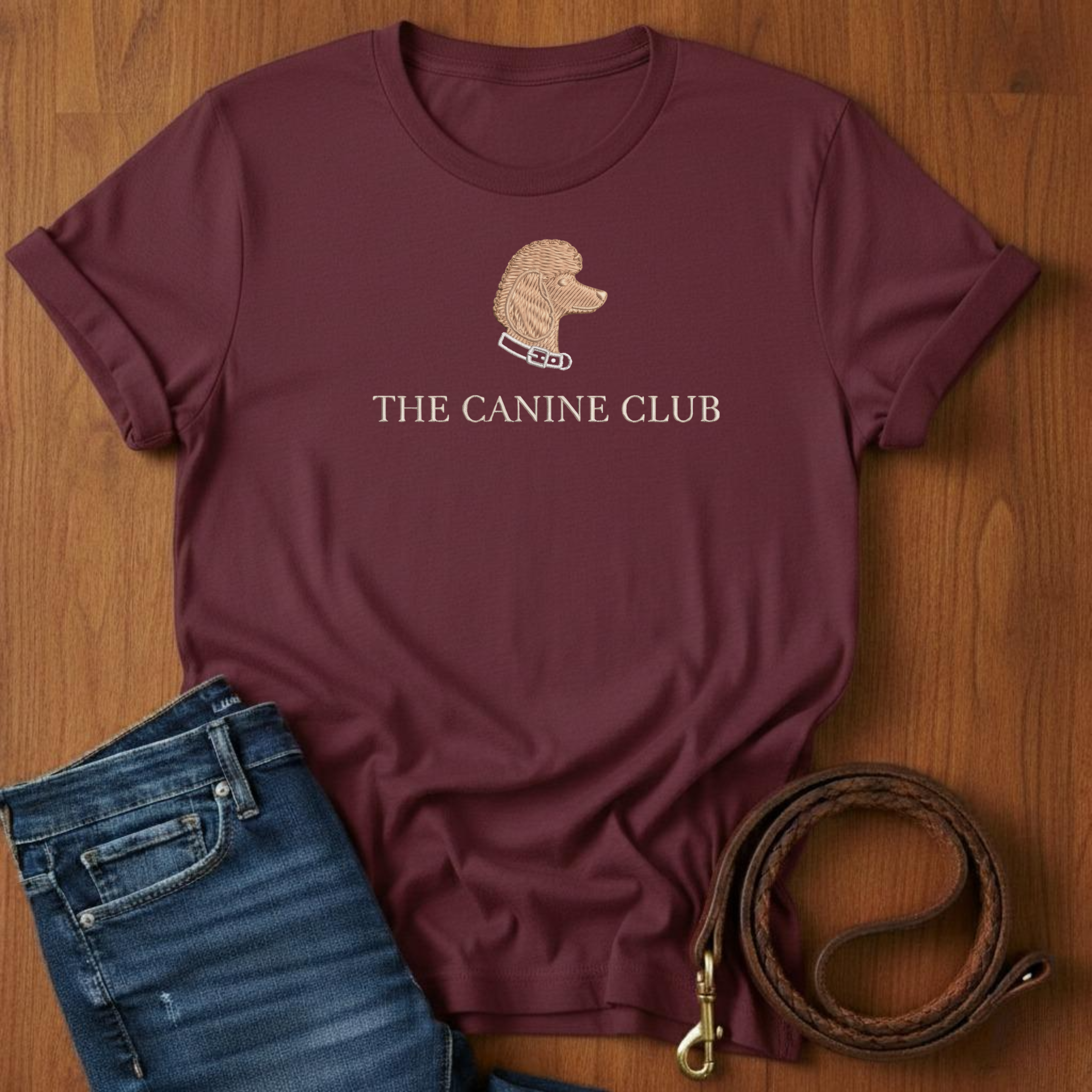 The Canine Club Poodle T-Shirt